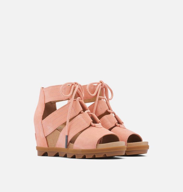 Sorel Kadın Joanie™ Ii Lace Wedge - Sandalet Pembe - 268-GAIOJK